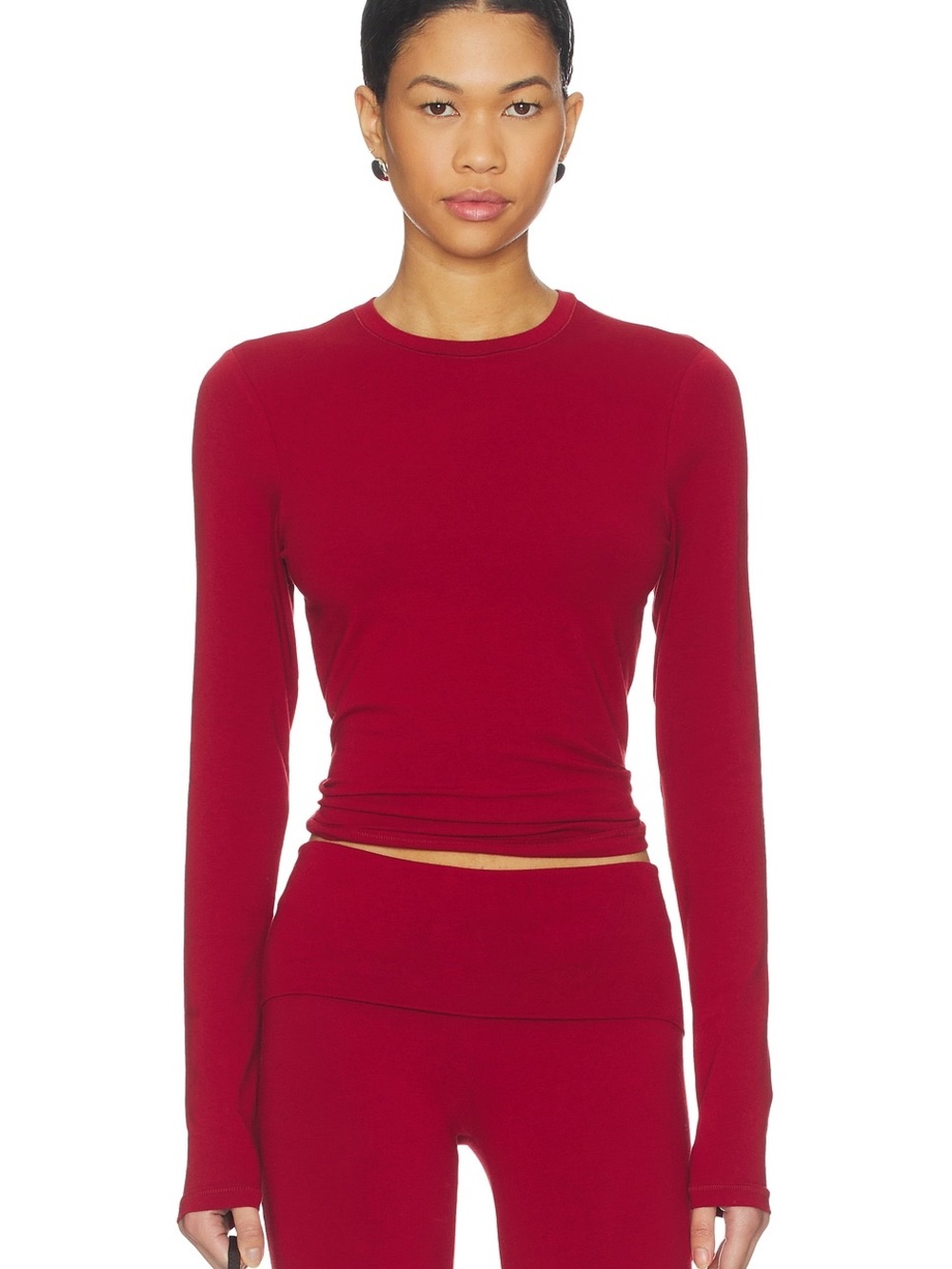 Skims
Stretch cotton long sleeve t-shirt